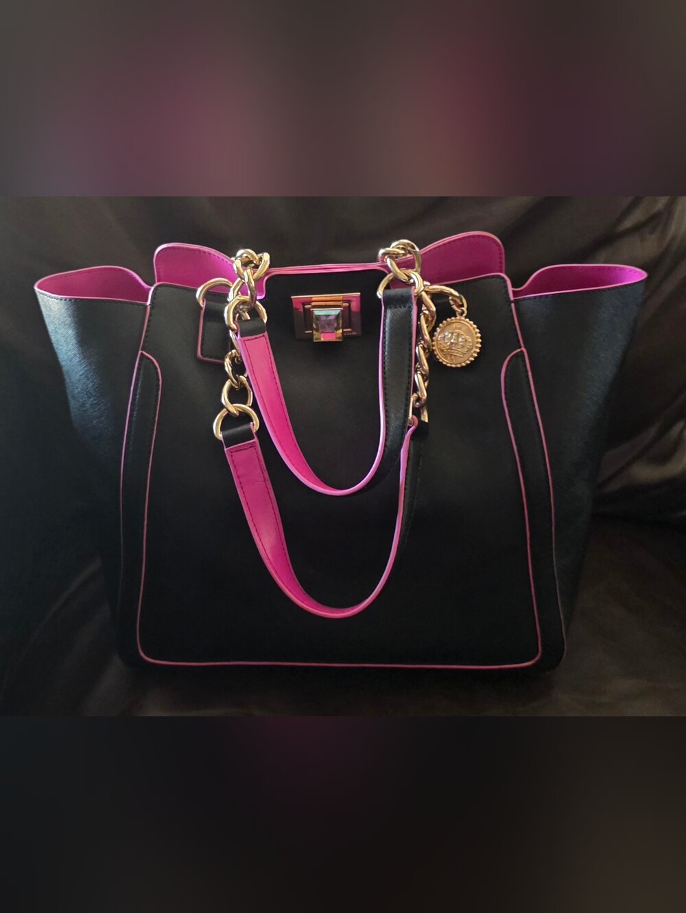 JUICY COUTURE Wild Thing Winged Tote Bag  RARE & COLLECTIBLE